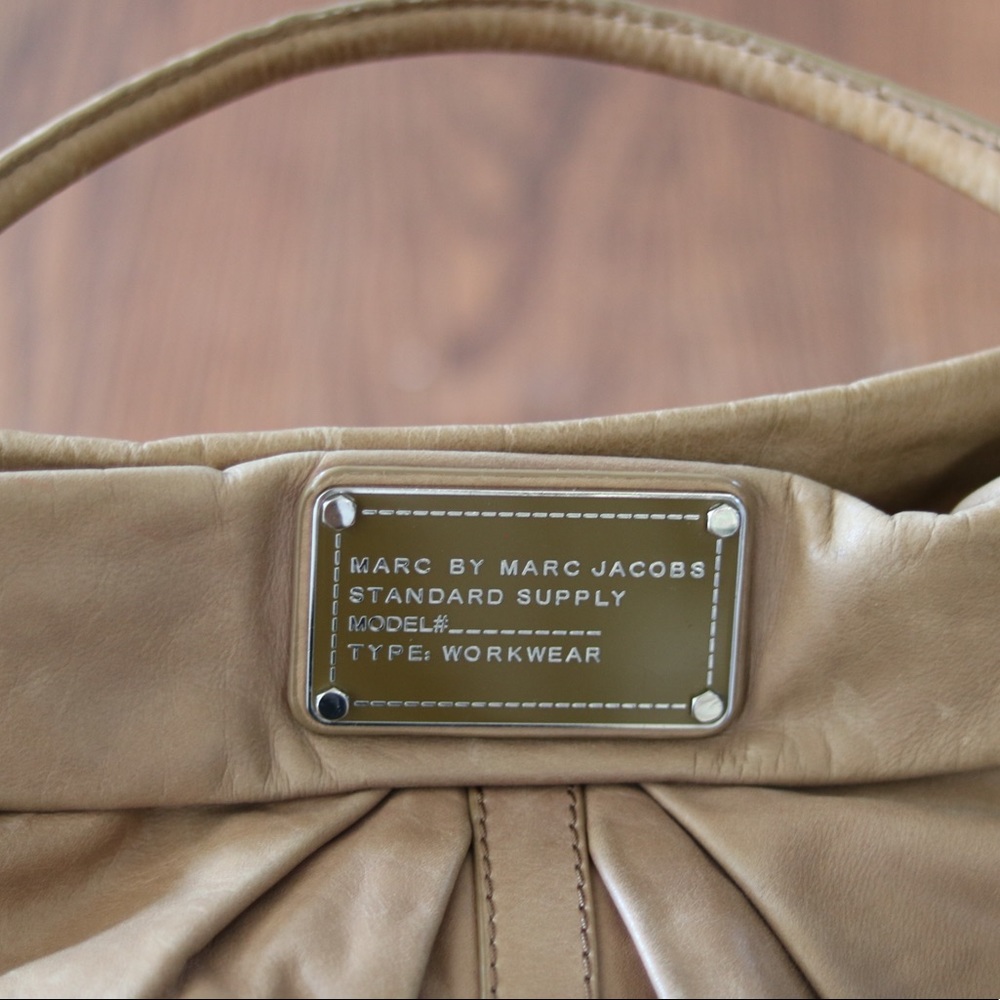 Marc by Marc Jacobs tan / lt.brown top handle bag